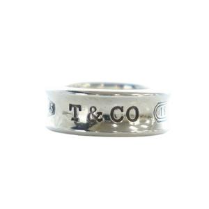 TIFFANY&Co. ナロー 1837 指輪 リング アクセサリー ロゴ Silver925 6号 シルバー色 GY18 /MQ