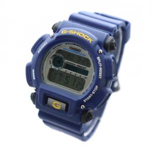 CASIO G-SHOCK 腕時計 ウォッチ クォーツ ロゴ デジタル カレンダー付き 紺 ネイビー DW-9052-2V GY11