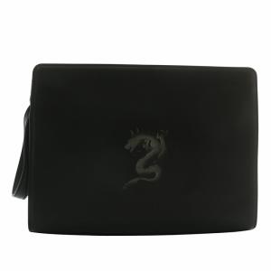 クラッチバッグ ドラゴン ブラック