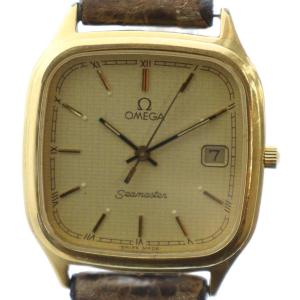 ジャンク品 Seamaster 腕時計 ヴィンテージ クォーツ スクエア