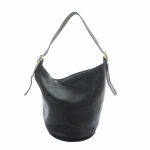 オールドコーチ ショルダーバッグ バケツ型 ブラック 9085