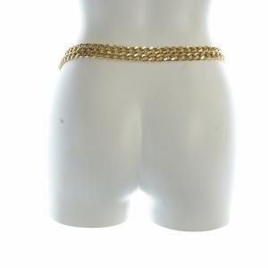 CHANEL ヴィンテージ チェーンベルト パフューム ココマーク ゴールドカラー