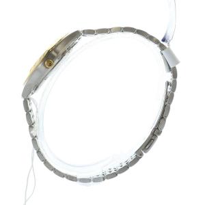 CITIZEN レグノ 腕時計 ウォッチ ソーラー 白文字盤 ロゴ カレンダー付き シルバー色 ゴールド色 RS25-0053B