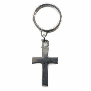 Christian Dior 指輪 リング アクセサリー クロスチャーム 十字架 ロゴ 14号 シルバー色 GY18 /MQ OH