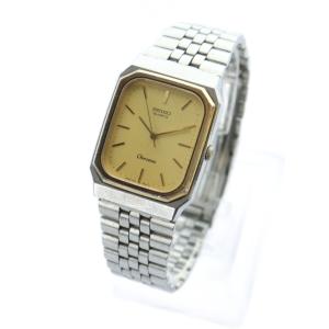 SEIKO クロノス CHRONOS 腕時計 ウォッチ クォーツ スクエア ロゴ シルバー色 7431-5400 GY11