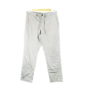 コットンパンツ イージー テーパード 薄手 コットン ドロスト 42 XL グレー /CK20 GY11