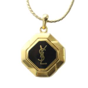 ネックレス アクセサリー ペンダント ロゴ ゴールド色 GY11 /MQ