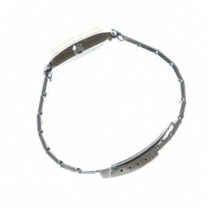 CITIZEN 腕時計 ウォッチ 手巻き スクエア デイト カレンダー付き シルバー色 ED9024 GY18 /MQ