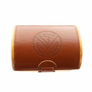 FRANCK MULLER レザータイプ BOX 箱のみ ケース 時計用 ロゴ マスター オブ 茶 ブラウン GY11 /MQ