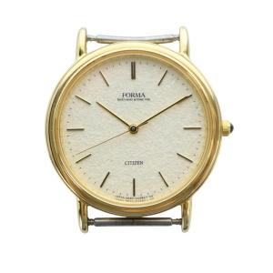 フォルマ FORMA 腕時計 ウォッチ ケースのみ クォーツ ロゴ ゴールド色 4631-E64286