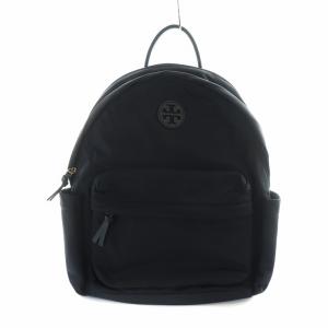 リュックサック ナイロン レザー ブラック