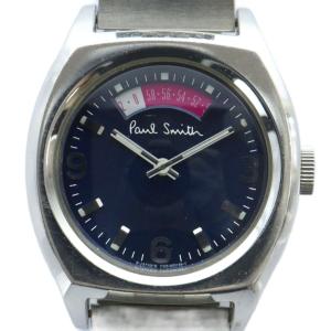 腕時計 ウォッチ クォーツ 青文字盤 ロゴ シルバー色 F325-T001530 GY18 /MQ