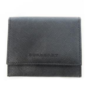 コインケース 裏地チェック ブラック
