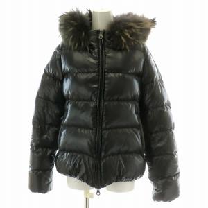 ADHARA ダウンジャケット ラクーンファー 42