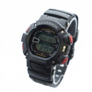 CASIO G-SHOCK マッドマン 腕時計 ウォッチ デジタル クォーツ ロゴ カレンダー付き 黒 ブラック G-9000-1