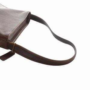 COACH オールドコーチ ヴィンテージ ショルダーバッグ ロゴ レザー 茶 ブラウン 9310 GY18 /MQ
