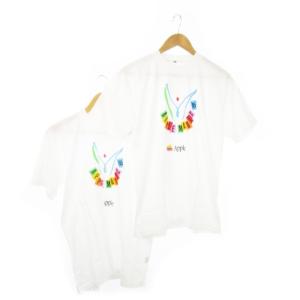 90s ヴィンテージ APPLE MAGIC '95 公式 プリント Tシャツ M L 2点セット 半袖