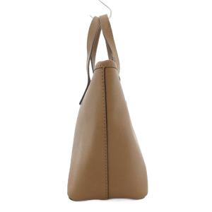 MICHAEL KORS ハンドバッグ ミニトート PVC ロゴ ブラウン /UO GY18