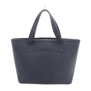 MICHAEL KORS ハンドバッグ ミニトート PVC ロゴ ネイビー /UO GY18