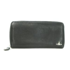 長財布 レザー オーブ ブラック