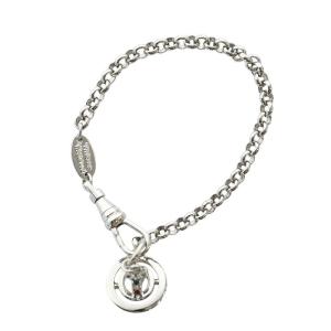 Vivienne Westwood ブレスレット オーブ ラインストーン シルバーカラー