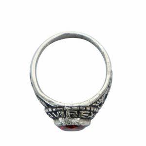 AVIREX 指輪 アクセサリー リング Silver925 ロゴ ラインストーン 19号 シルバー色 GY11 /MQ