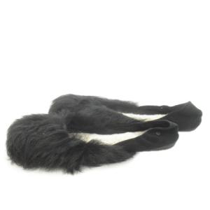 UGG JEANIE FLUFF FLAT バレエシューズ フラットシューズ シープスキン キッドスエード フェイクファー