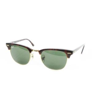 CLUBMASTER サングラス セルフレーム ブロー ロゴ べっ甲柄 デミ柄 49 21 140 茶