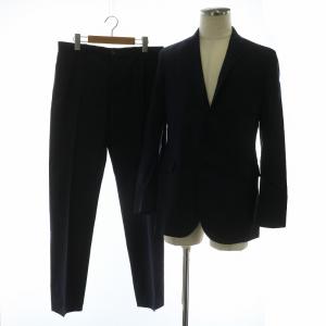 スーツ セットアップ テーラードジャケット シングル 2B 背抜き サイドベンツ パンツ スラックス ノータック