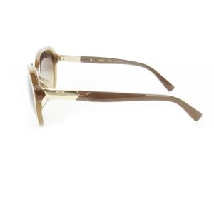 MCM サングラス アイウェア オーバル セルフレーム ロゴ 58 16 140 茶 ブラウン MCM618SA