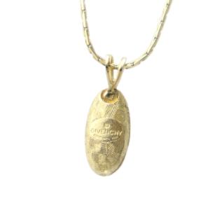 GIVENCHY ネックレス アクセサリー ペンダント Gロゴ 刻印 ゴールド色 GY11 /MQ