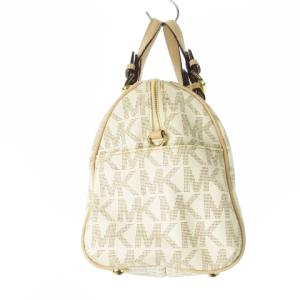 MICHAEL Michael Kors ハンドバッグ ミニボストン 2way ショルダーバッグ PVC レザー 革 MKシグネチャー チェーン