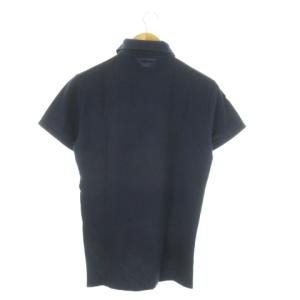 POLO RALPH LAUREN ポロシャツ 半袖 コットン 鹿の子 刺繍 ビッグポニー XS 紺 ネイビー /AO19 GY18