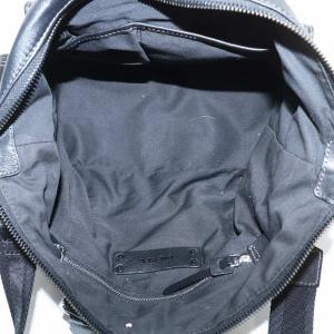 DIESEL ハンドバッグ ショルダー 2WAY レザー ロゴ 黒 ブラック /XZ GY18