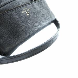 kate spade new york ショルダーバッグ ハンド 2WAY レザー ロゴ タッセル 黒 ブラック GY18 /MQ