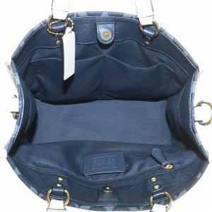 COACH デンプシー キャリーオール ハンドバッグ トート ショルダー 2WAY キャンバス レザー シグネチャー