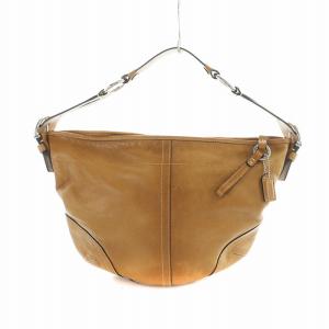 ワンショルダーバッグ ハンド ロゴ レザー 茶 ブラウン 3651 GY18 /MQ