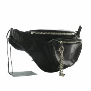 ISAMU KATAYAMA BACKLASH ボディバッグ ホースレザー ジャパンホースワックス仕上げ ブラック 236-08