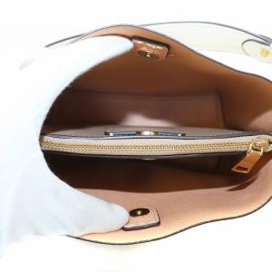 COACH モリー バケット バッグ 22 ハンドバッグ ショルダー 2WAY PVC レザー シグネチャー 総柄