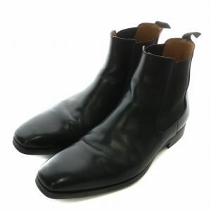サイドゴアブーツ 44 ブラック 21139