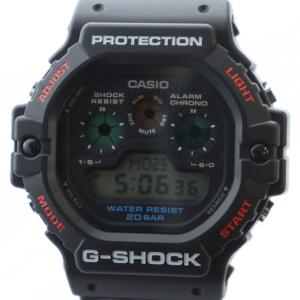 腕時計 ウォッチ デジタル クォーツ ロゴ カレンダー付き 黒 ブラック DW-5900-1JF GY18