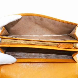 Dakota 長財布 二つ折り レザー ロゴ 型押し 茶色 ブラウン /XZ GY18