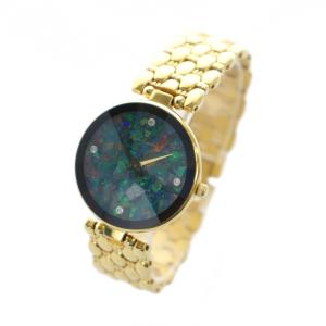 Pierre Cardin 0742 腕時計 クォーツ 2針 モザイクオパール カットガラス 4P ラインストーン