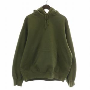23AW Satin Applique Hooded Sweatshirt