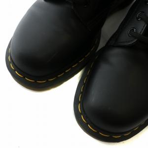 Dr.Martens 1460 8ホールブーツ レザー ショート レースアップ ステッチ ロゴ UK6 25cm 黒 ブラック
