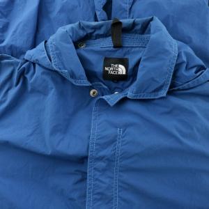 THE NORTH FACE サンプル品 マウンテンパーカー レインコート ウィンドシェル ロング アウター フード フーディ ロゴ