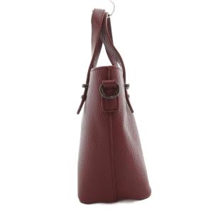 mademoiselle NON NON ハンドバッグ ショルダー 2way レザー 革 赤 レッド /UO GY