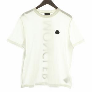 MAGLIA T-SHIRT Tシャツ カットソー 半袖 切り替え クルーネック ロゴ プリント ラバーワッペン