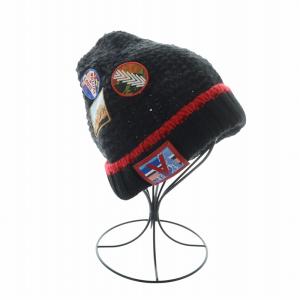 ボネ ヘルシンキ アルプス M71109 ニット帽 カシミヤ ブラック