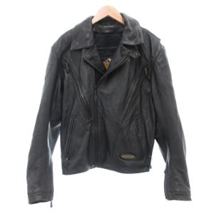 MENS FXRG LEATHER JACKET レザージャケット 革ジャン ライダース ダブル ライナー付き